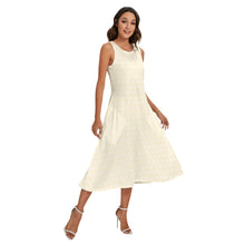 Load image into Gallery viewer, SunFlakes Sleeveless Dress With Diagonal Pocket