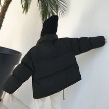 Load image into Gallery viewer, White Down Oversized Short Parka