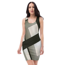 Load image into Gallery viewer, Neutral Plaid Dress