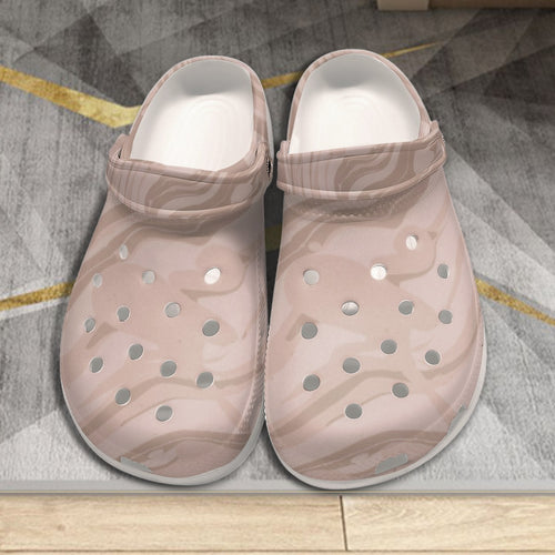 Blush Swirl Women's Classic Clogs