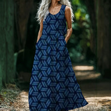 Charger l&#39;image dans la galerie, Kagome Sleeveless Maxi Dress