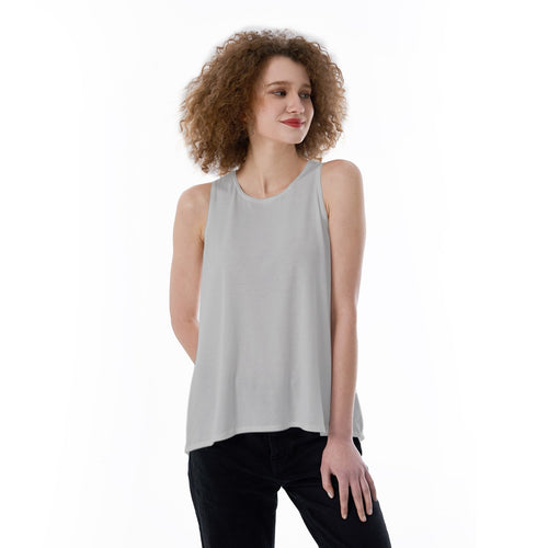 Grey Loose Tank Top