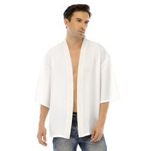 Load image into Gallery viewer, Just White Kimono Jacket Unisex