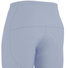 Carica l'immagine nel visualizzatore di Gallery, Metallic Silver Uni-sex Cycling Pants