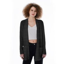 Load image into Gallery viewer, Multi-Dots Patch Pocket Cardigan