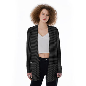 Multi-Dots Patch Pocket Cardigan