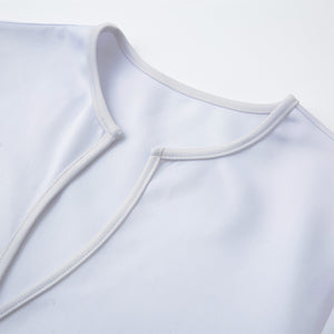 Just White Microfiber Jacket