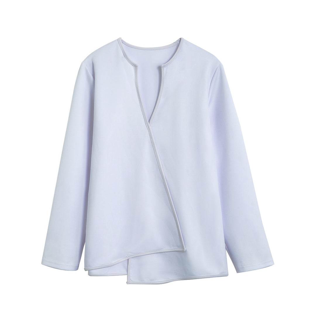 Just White Microfiber Jacket