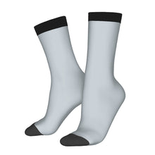 Carica l'immagine nel visualizzatore di Gallery, Metallic Silver Contrast Color Socks For the USA