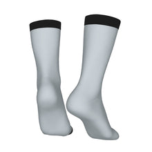 Carica l'immagine nel visualizzatore di Gallery, Metallic Silver Contrast Color Socks For the USA