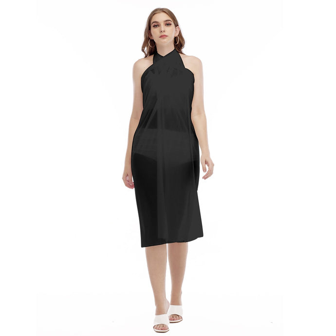 Just Black Daring Sheer Dress