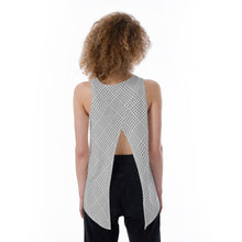 Load image into Gallery viewer, Glen Plaid Loose Tank Top