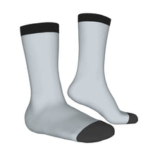 Carica l'immagine nel visualizzatore di Gallery, Metallic Silver Contrast Color Socks For the USA