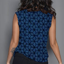Charger l&#39;image dans la galerie, Kagome Round Sleeveless T-Shirt