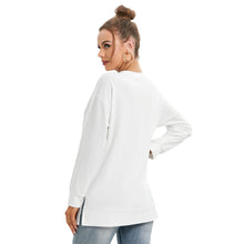 Charger l&#39;image dans la galerie, Sweat-shirt Haute en blanc