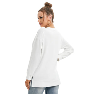 Sweat-shirt Haute en blanc