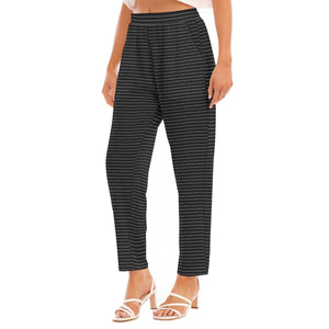 Multi-Dots Loose Straight-leg Pants