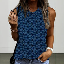 Charger l&#39;image dans la galerie, Kagome Round Sleeveless T-Shirt