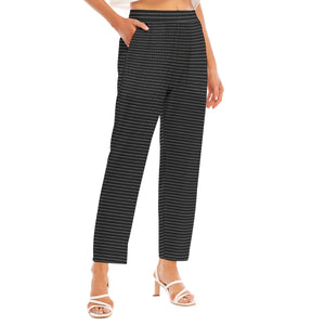 Multi-Dots Loose Straight-leg Pants