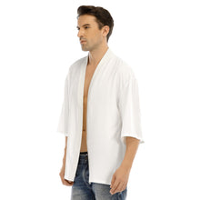 Load image into Gallery viewer, Just White Kimono Jacket Unisex