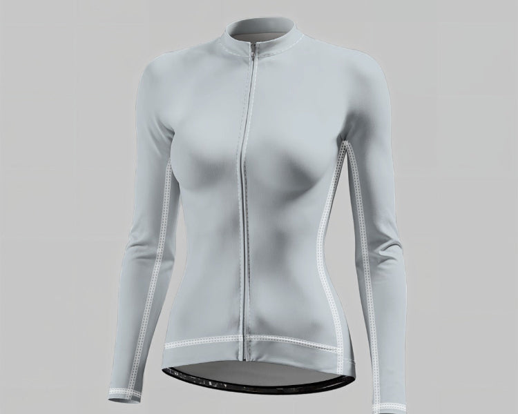 Metallic Silver Microfiber Raglan Jacket