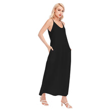 Load image into Gallery viewer, Just Black Sling Dress