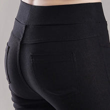 Load image into Gallery viewer, Jean Cut Elastic Stretch Pencil Pant