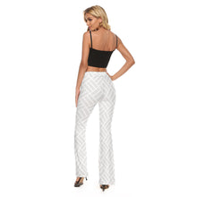 Load image into Gallery viewer, Small Basketweave Women&#39;s Skinny Flare Pants