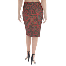 Load image into Gallery viewer, Melanesia Pencil Skirt