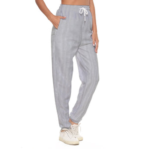 Silver Moire Casual Pants