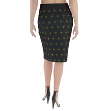 Load image into Gallery viewer, Moldavite Pencil Skirt