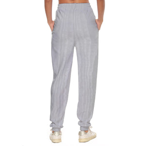 Silver Moire Casual Pants