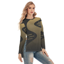 Load image into Gallery viewer, Canteloupe Side Split Long T-shirt