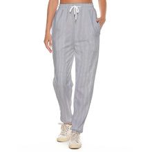 Load image into Gallery viewer, Silver Moire Casual Pants