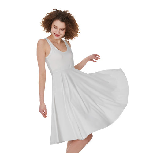 Just White Women's Sleeveless Dress