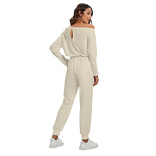 Load image into Gallery viewer, SunFlakes Off-Shoulder Jumpsuit