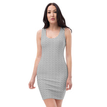 Load image into Gallery viewer, Grey on Grey Logo Print Dress