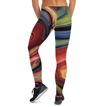 Load image into Gallery viewer, Colorful Swirl Leggings