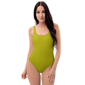 Moldavite One-Piece Swimsuit