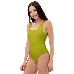 Moldavite One-Piece Swimsuit