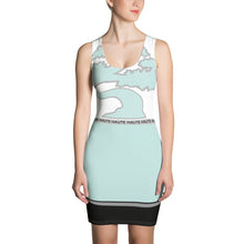 Load image into Gallery viewer, Abstract Turquoise Dress