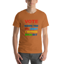 Load image into Gallery viewer, Why Vote? Unisex T-Shirt