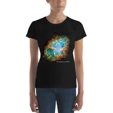 Load image into Gallery viewer, The Crab Nebula for Women&#39;s short sleeve t-shirt