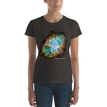 Load image into Gallery viewer, The Crab Nebula for Women&#39;s short sleeve t-shirt